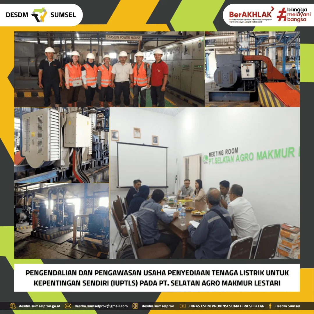 Pengendalian dan Pengawasan IUPTLS pada PT. Selatan Agro Makmur Lestari