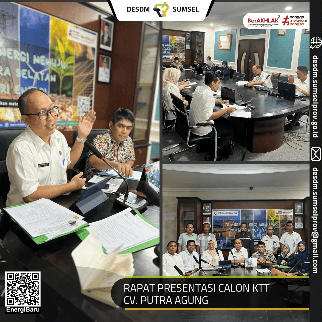 Rapat Presentasi Calon KTT CV. Putra Agung