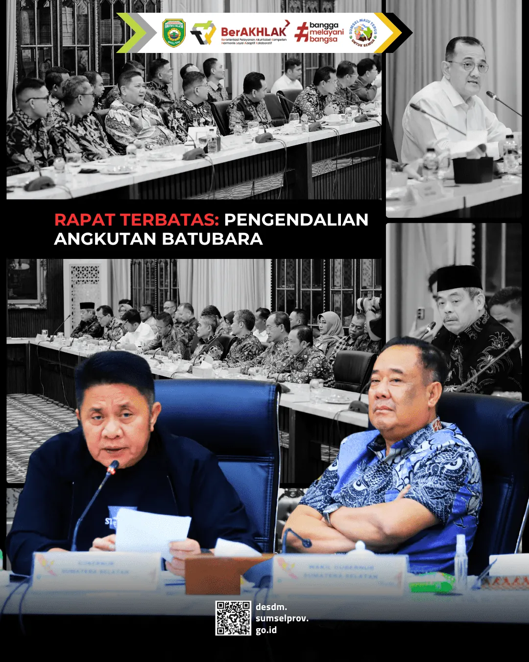 Rapat terbatas: Pengendalian Angkutan Batubara